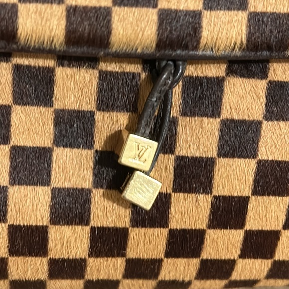 LOUIS VUITTON Damier Sauvage Gazelle Ponyhair Pochette - Picture 8 of 12